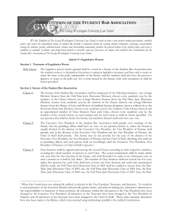 SBA Constitution