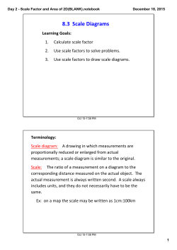 Day 2 - Scale Factor and Area of 2D(BLANK).notebook