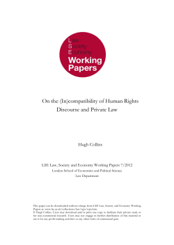 Compatibility of human rights