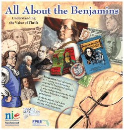 Poor Richard`s Almanac - James Madison Institute