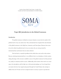 Untitled - Southern Ontario Model United Nations Assembly (SOMA)