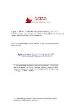 Sandwich composites impact and indentation behaviour study (PDF