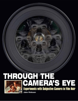 through the camera`s eye