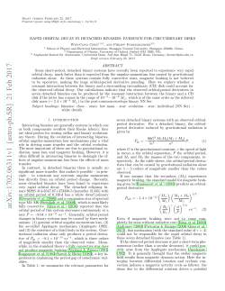 Rapid orbital decay in detached binaries: evidence for circumbinary