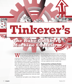 The Rube Goldberg Machine Contest