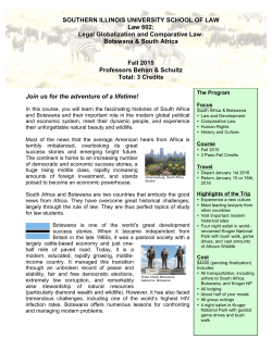 SOUTHERN ILLINOIS UNIVERSITY SCHOOL OF