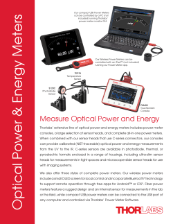 Power Meters Brochure