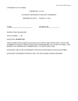 answers - University of Victoria