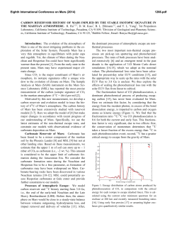 Carbon Reservoir History of Mars Implied by the Stable Isotopic