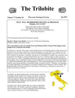 The Trilobite - Cameron American Legion Post 194