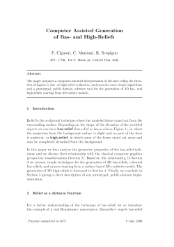 Computer Assisted Generation of Bas- and High