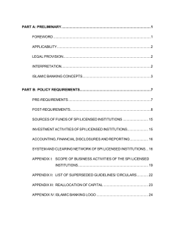 Guidelines on Skim Perbankan Islam