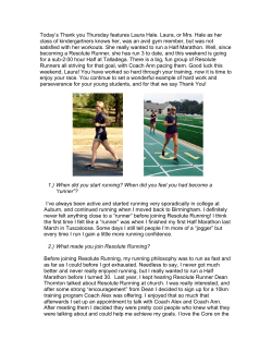 Today`s Thank you Thursday features Laura Hale. Laura, or Mrs