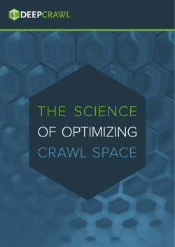 THE SCIENCE OF OPTIMIZING CRAWL SPACE