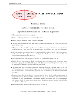 Solutions - American Association of Physics Teachers