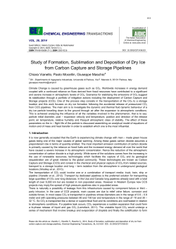 Study of Formation, Sublimation and Deposition of Dry Ice