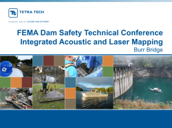 Integrated Acoustic and Laser Mapping