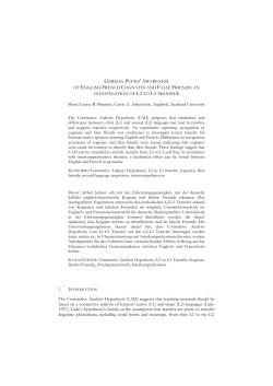 Cognates false friends_Brunner