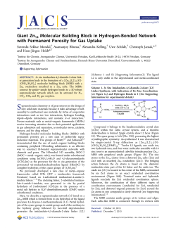 Giant Zn14 Molecular Building Block in Hydrogen