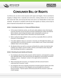 Consumer Bill of Rights