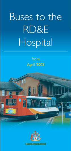 111689 Buses to RDE Hospital