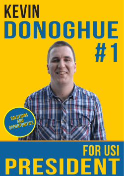 Kevin Donoghue - President