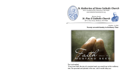 St. Katherine of Siena Catholic Church St. Pius X Catholic Church