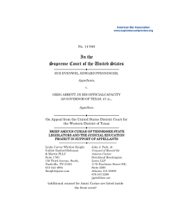 14-940 Evenwel et al. v. Abbott et al.