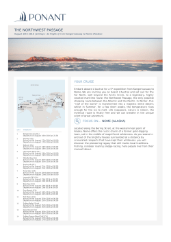 information about the cruise