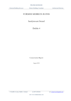 Draft copy of the report.