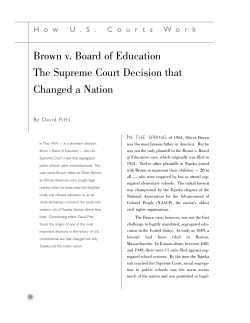Brown v. Board of Education