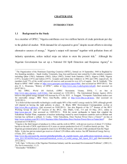 1 CHAPTER ONE INTRODUCTION 1.1 Background to the