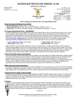 KENNESAW MOUNTAIN SHRINE CLUB