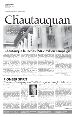 promise - Chautauqua Institution