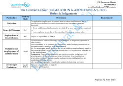 1. The Contract Labour Act