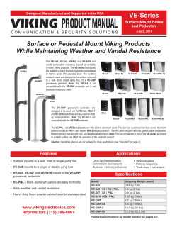 Product Manual - Viking Electronics