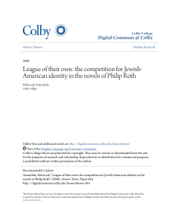 League of their own: the competition for Jewish