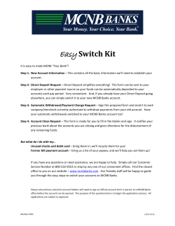 Easy Switch Kit
