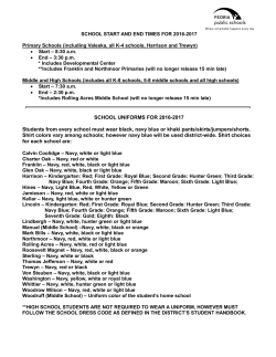 English - Peoria Public Schools