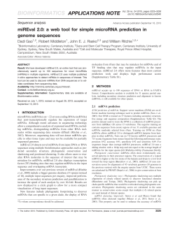 miREval 2.0: a web tool for simple microRNA prediction in genome
