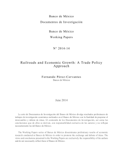 Railroads and Economic Growth: A Trade Policy