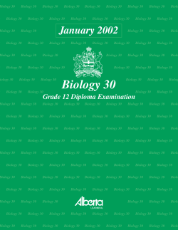 Biology 30