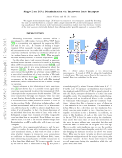 Single-Base DNA Discrimination via Transverse Ionic Transport