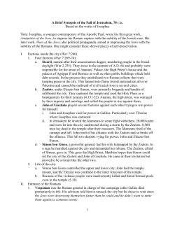 Fall of Jerusalem - Mark Moore Online