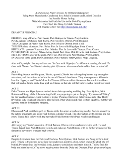 Midsummer Night`s Dream