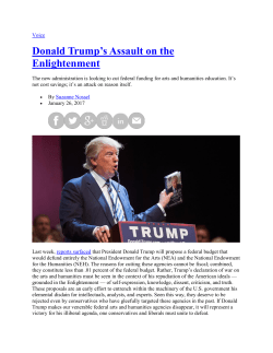 Donald Trump`s Assault on the Enlightenment