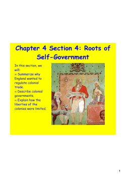 Chapter 4 Section 4: Roots of Self
