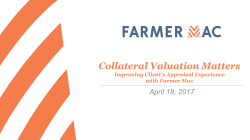 Collateral Valuation Matters