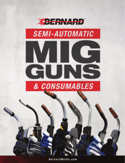 Bernard Semi-Automatic Catalog