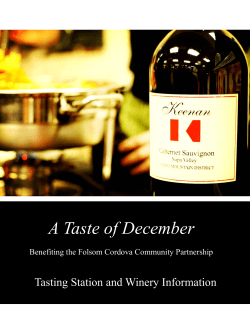 Tasting Station Vendor Packet (Read-Only)